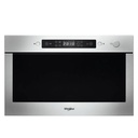 FOUR À MICRO-ONDE ENCASTRABLE WHIRLPOOL AMW439-IX 22 LITRES - INOX