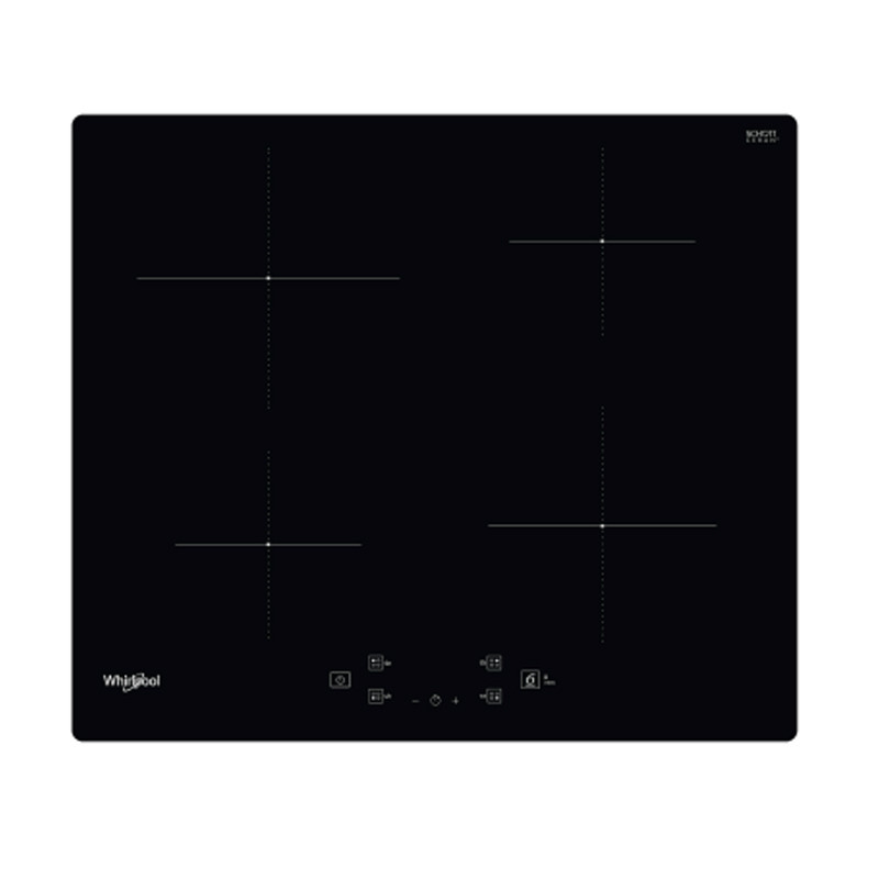 PLAQUE INDUCTION WHIRLPOOL 4 FEUX 60 CM NOIR (WSQ2160NE)