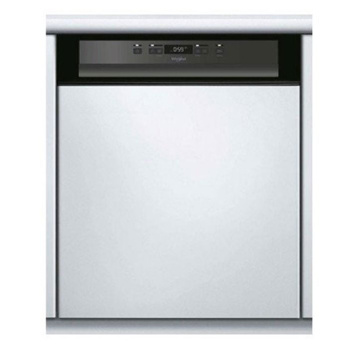 LAVE VAISSELLE SEMI-ENCASTRABLE WHIRLPOOL 14 COUVERTS WBC3C26B - INOX