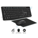 ENSEMBLE ADVANCE ELITE SANS FIL CLAVIER + SOURIS + TAPIS - NOIR