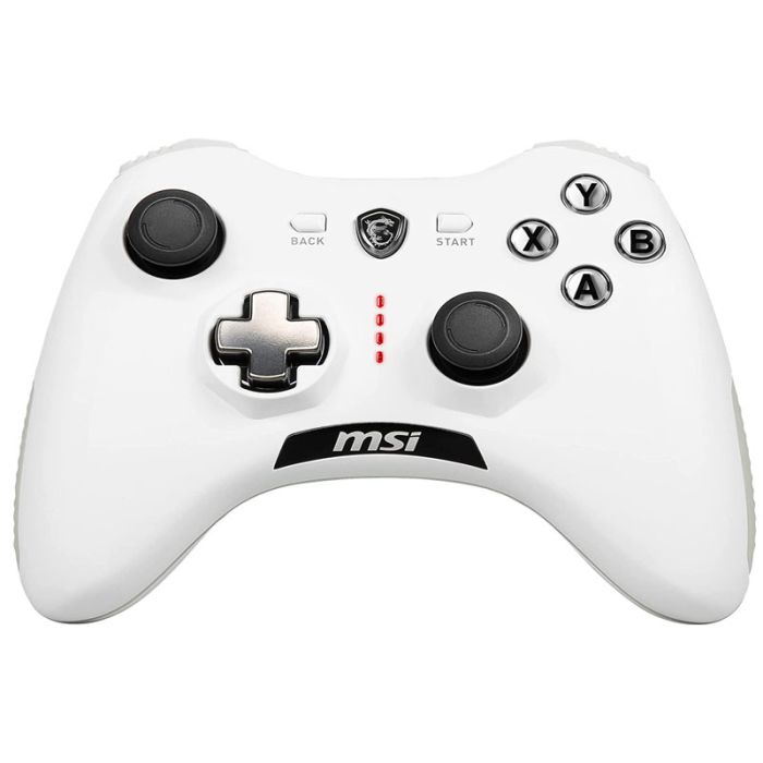 MANETTE GAMING FILAIRE MSI FORCE GC20 V2 / BLANC