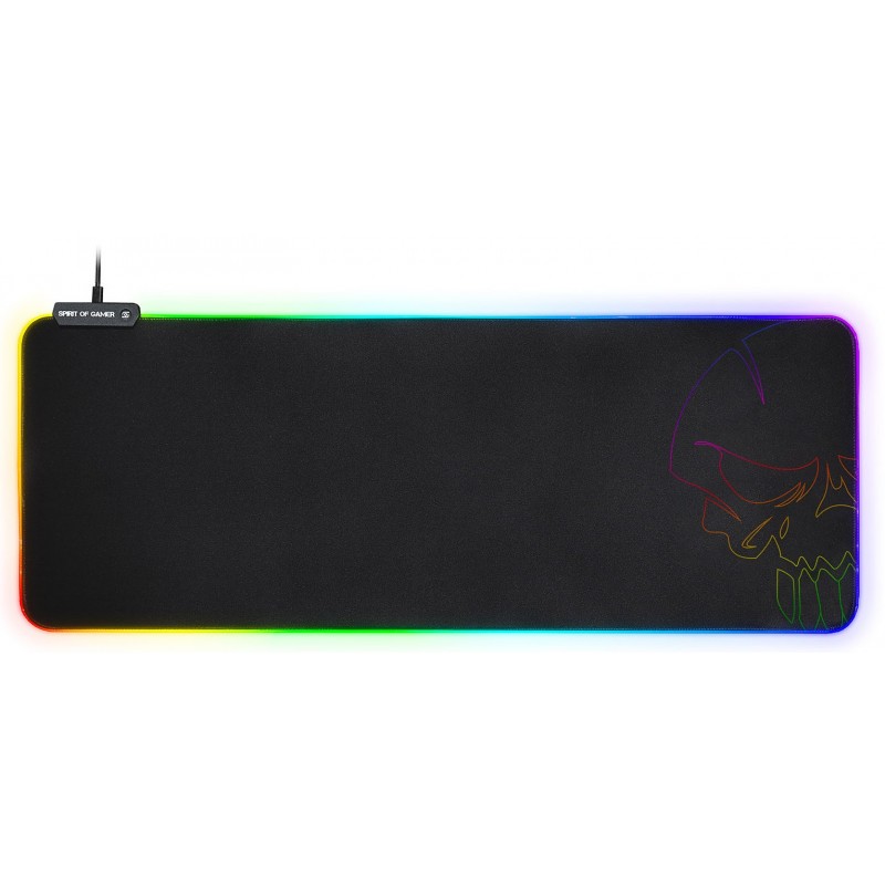 TAPIS SOURIS GAMING SPIRIT OF GAMER SKULL RGB XXL