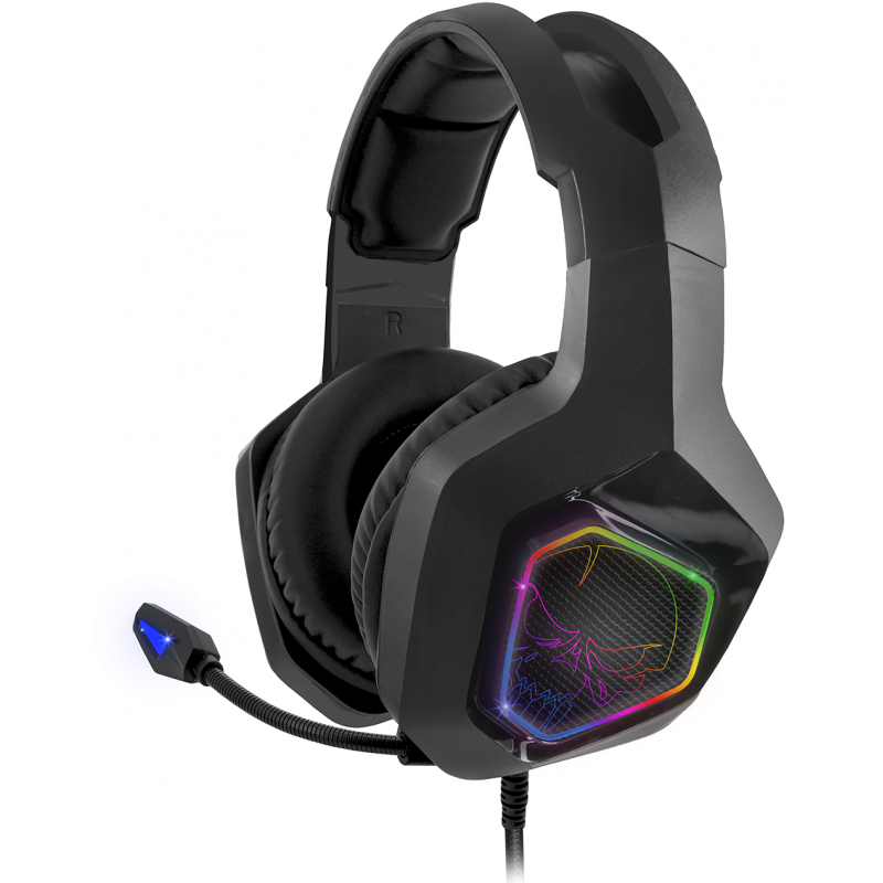 MICRO CASQUE GAMER SPIRIT OF GAMER ELITE H50 BLACK EDITION RGB - NOIR