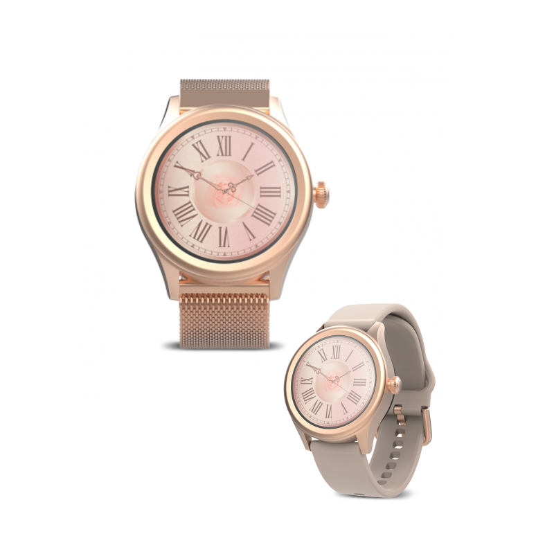 SMARTWATCH FOREVER FOREVIVE AMOLED ICON II / AW-110 ROSE GOLD