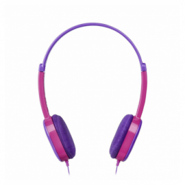 CASQUE STÉRÉO SUPRA-AURICULAIRE HAMA KIDS - VILOLET / ROSE