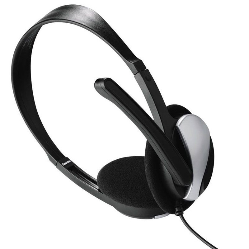 HAMA CASQUE MICRO DE BUREAU POUR PC "HS-P100" - NOIR