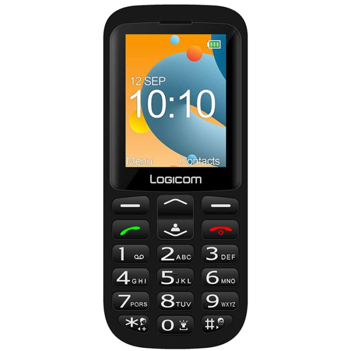 TÉLÉPHONE PORTABLE LOGICOM LE POSH XL - NOIR