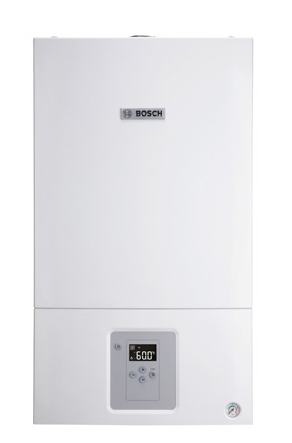 CHAUDIÈRE BOSCH MIXTE AVEC VENTOUSE 24KW - BLANC (WBN6000)