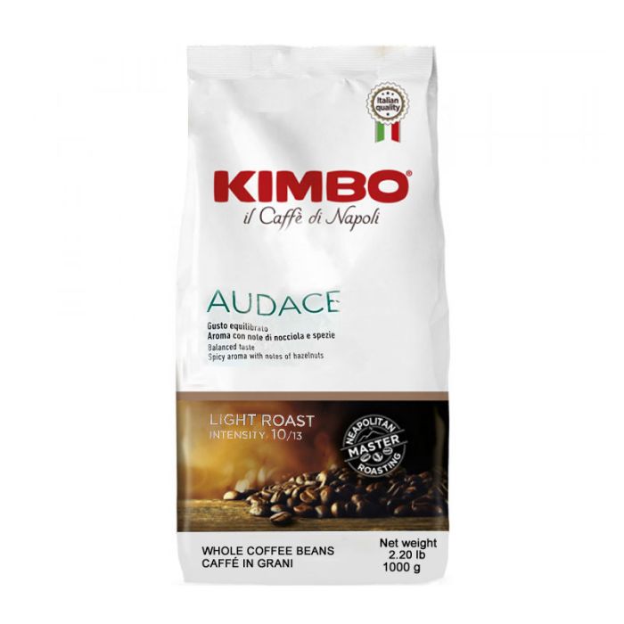 CAFÉ EN GRAIN KIMBO AUDACE - 1KG- KIMBO-GRAIN