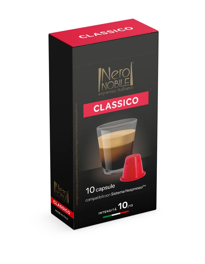 BOITE DE 10 CAPSULES NERONOBILE CLASSICO COMPATIBLES NESPRESSO®