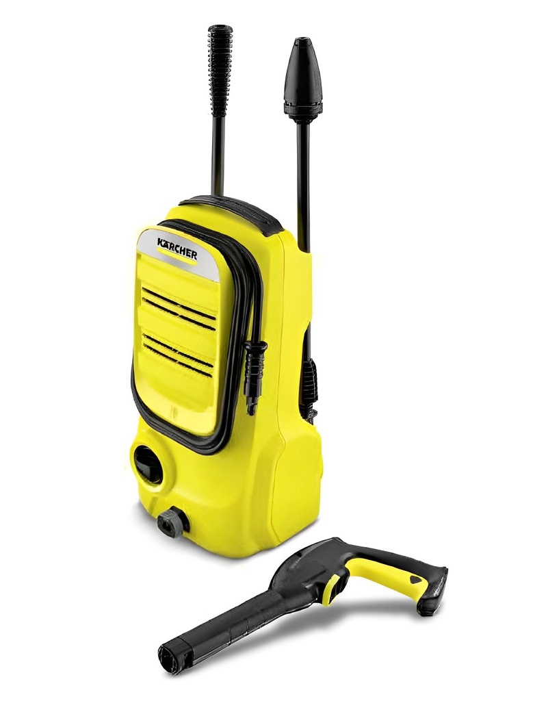 NETTOYEUR HAUTE PRESSION KÄRCHER K2 COMPACT 1400W - NOIR & JAUNE