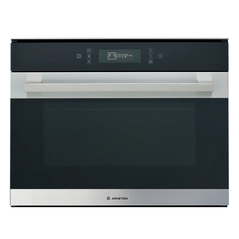 MICRO-ONDES ARISTON 40L NOIR EN VERRE ET INOX - MP 776 IX