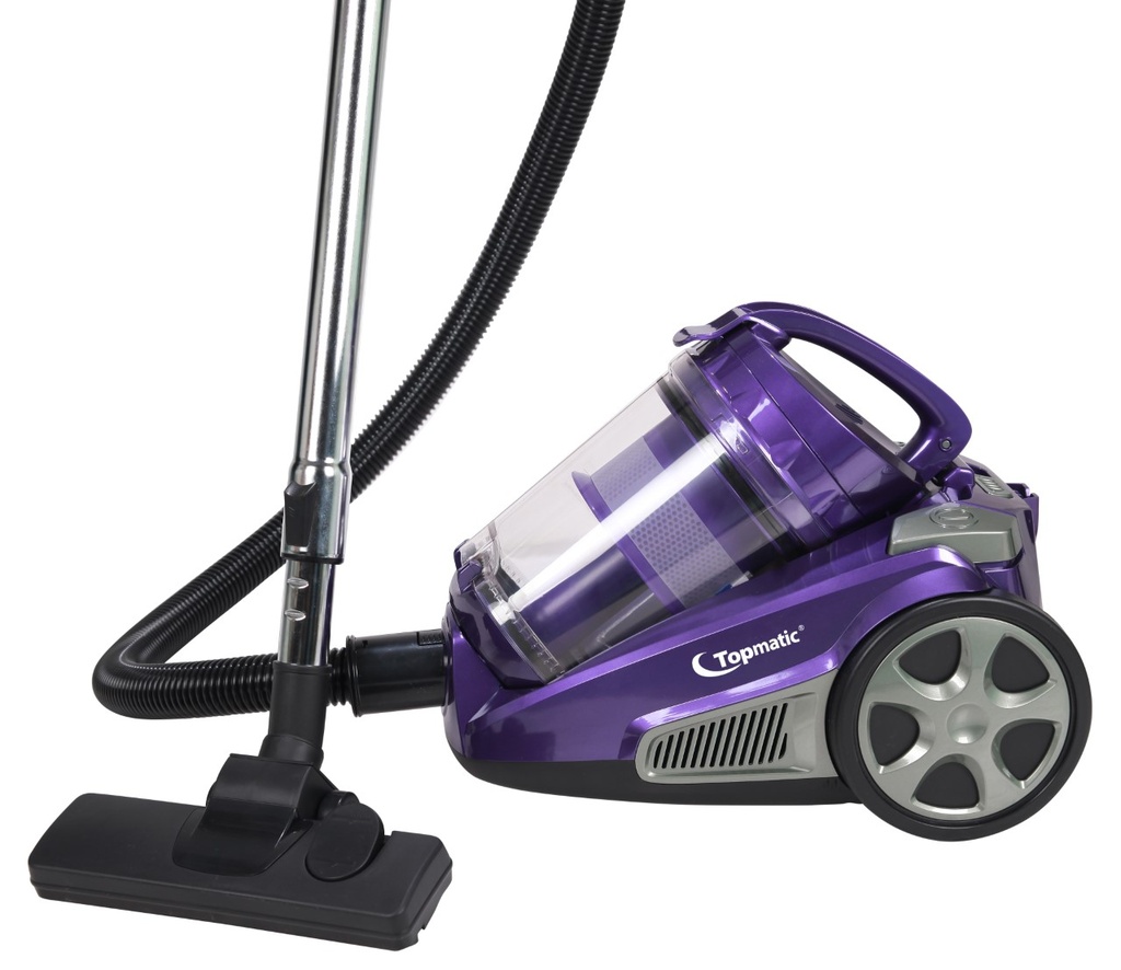 ASPIRATEUR MULYICYCLONE SANS SAC 1400W TOPMATIC