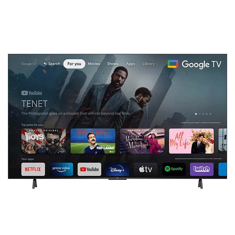 TV TCL 50"4K ULTRA HD SMART LED GOOGLE TV (50P635)