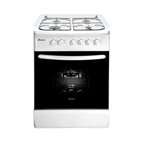 CUISINIÈRE ORIENT 4 FEUX BLANC - OC-60-60EB-P