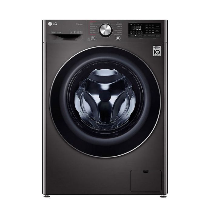 MACHINE A LAVER LG SMART DD SIX MOTION SECHANTE (9KG/5KG) VIVACE NOIR HUBLOT 1400 TOURS