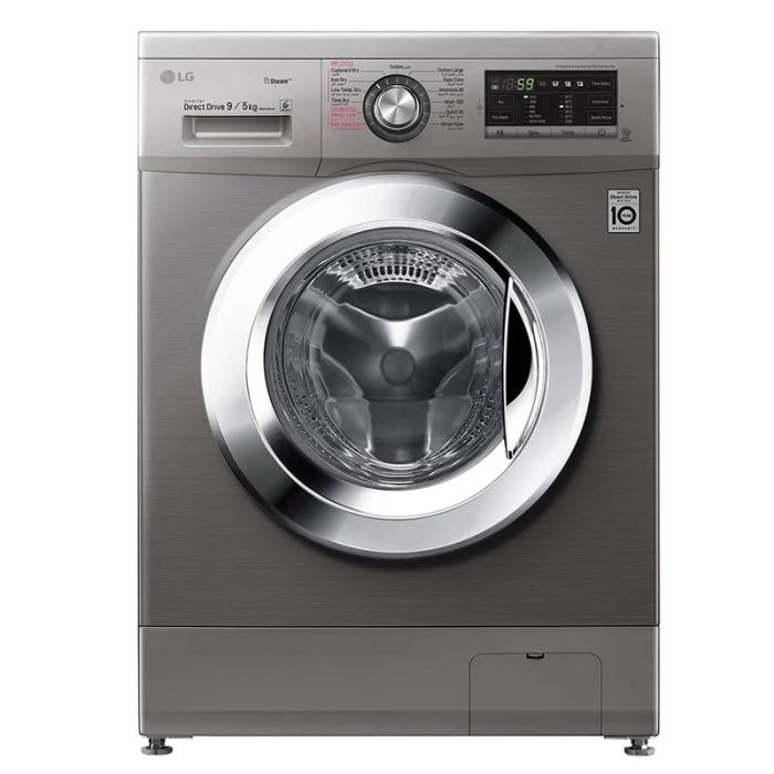 LAVE LINGE SÉCHANTE FRONTALE LG FH4G6VDGG6 9/5KG - SILVER