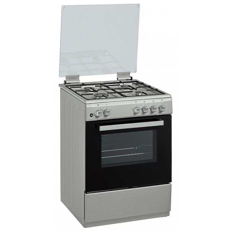 CUISINIÈRE KLASS TG5640-I 4 FEUX 50 X 60CM / INOX