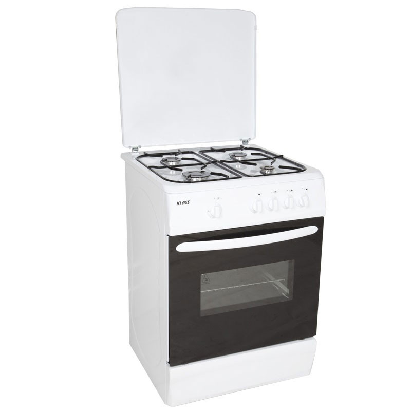 CUISINIÈRE KLASS 50X60 4 FEUX TG5640BB BLANC