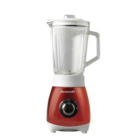 Blender Brandt 250 Watt 0.8L - Inox&Rouge BLE250R