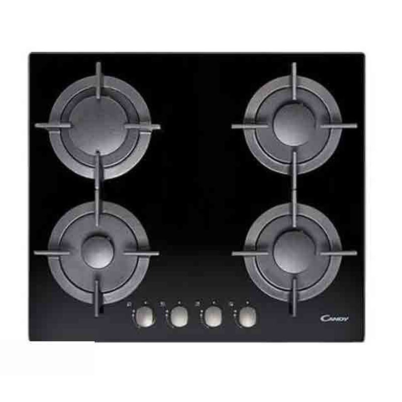 PLAQUE DE CUISSON CANDY 4 FEUX NOIR CVG64SPNX