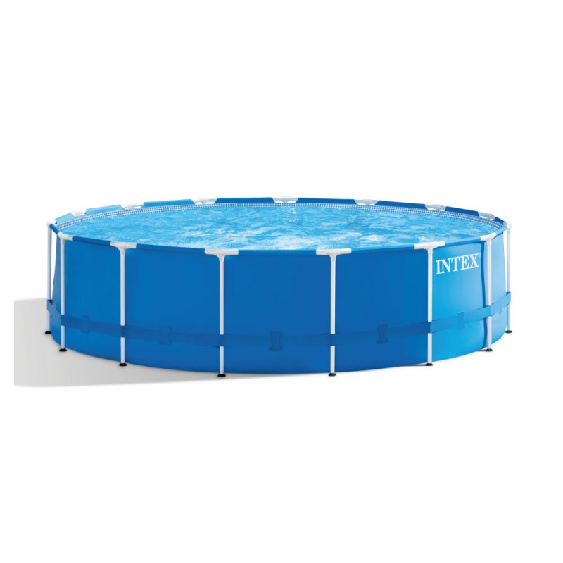 Piscine INTEX Metal Frame ronde 4,57 x 1,22 m