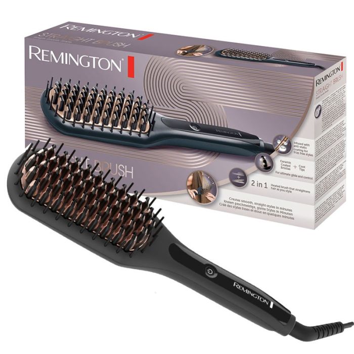 BROSSE LISSANTE REMINGTON CB7400 STRAIGHT BRUSH - NOIR