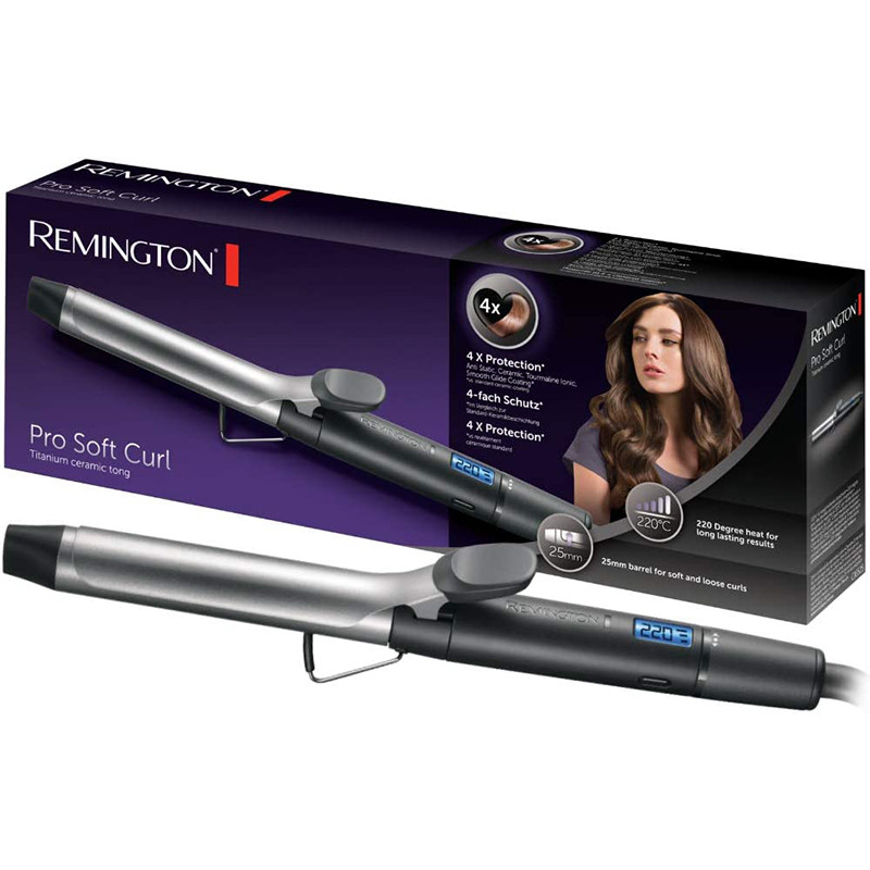 FER À BOUCLER REMINGTON PRO SOFT CURL NOIR (CI6525)