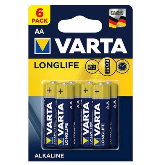 PILES VARTA LONGLIFE EXTRA LR6 BP4 + 2