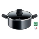 Marmite TEFAL 24cm, GENEROUS COOK, INDUCTION, ANTIADHESIF + COUVERCLE, C2784683