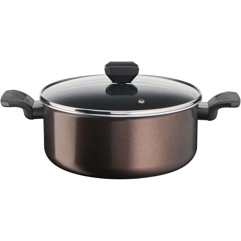 FAITOUT 24CM+COUVERCLE COOK & CLEAN TEFAL (B5544602)