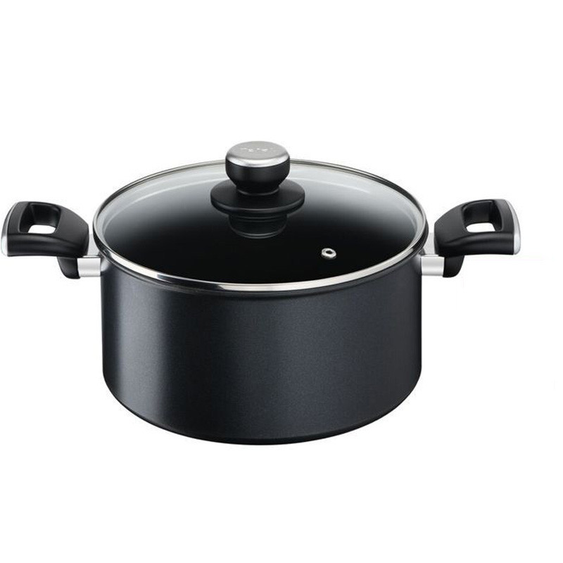 FAITOUT TEFAL UNLIMITED 24 CM + COUVERCLE VERRE (G2554602)