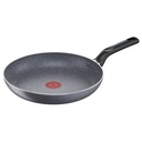 Poêle TEFAL Natural COOK - 24 CM - Gris (B5790442)+COUVERCLE EN VERRE 24*GRATUIT