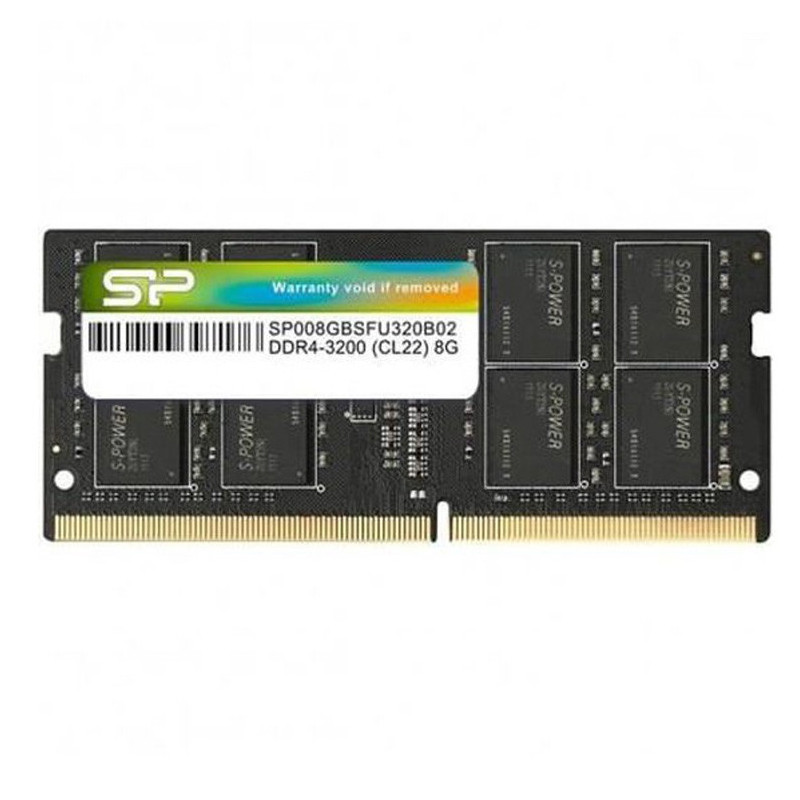 BARETTE MEMOIRE SILICON POWER 8G DDR4 3200MHZ