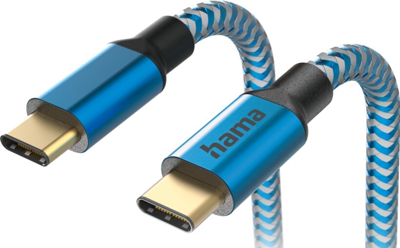 Câble Hama USB-C, 1,5 m (201557) BLEU