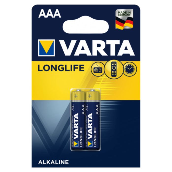 2 X PILES VARTA LONGLIFE EXTRA LR03