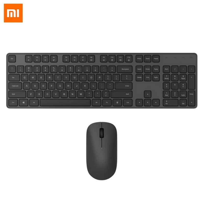 ENSEMBLE CLAVIER + SOURIS SANS FIL XIAOMI WXJS01YM - NOIR