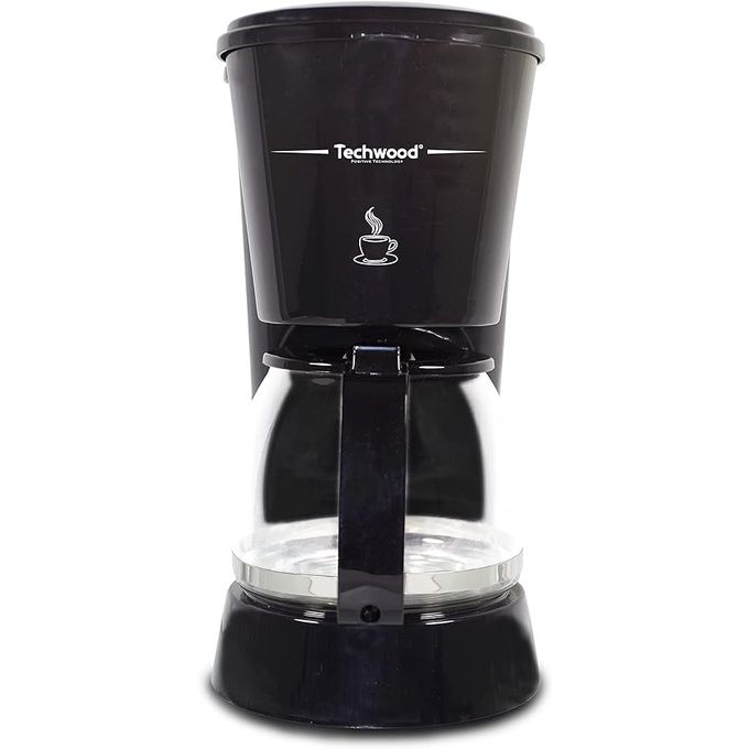 Cafetière TECHWOOD noir inox - TCA-696 ( 6-8 Tasses) - 750 ml