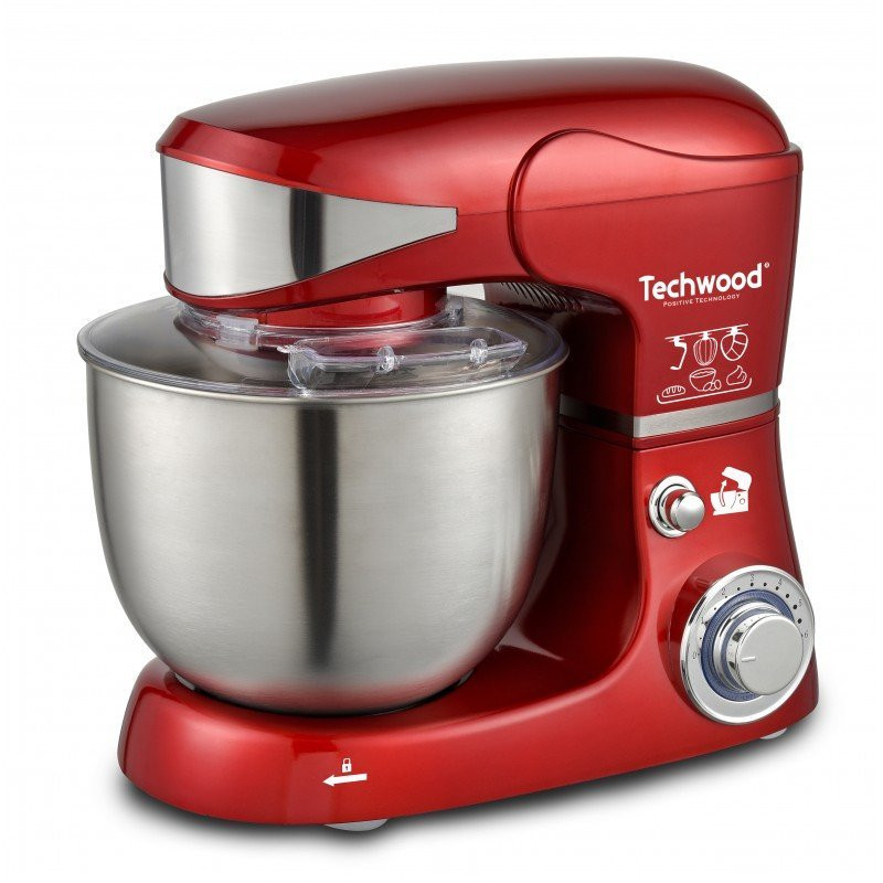 ROBOT PÉTRIN TECHWOOD TRO-1055  1000W  5L  ROUGE