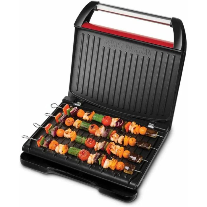 GRILL BARBECUE ÉLECTRIQUE RUSSELL HOBBS 1650W - ROUGE