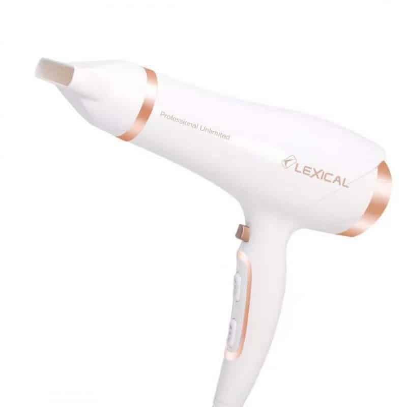 SÈCHE CHEVEUX PROFESSIONNELLE 2200W BLANC LEXICAL LHD-5010