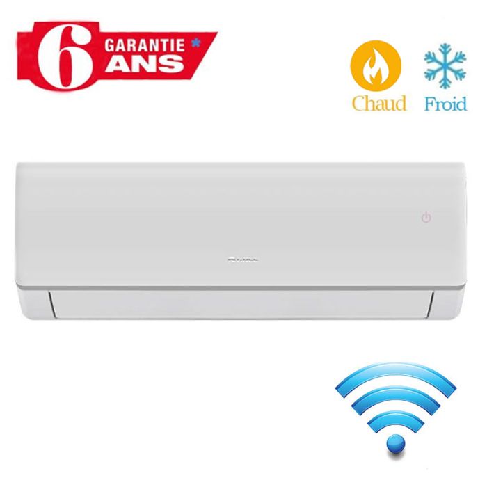 CLIMATISEUR INVERTER GREE TROPICALISÉ 24000BTU CHAUD/FROID SMART - GARANTIE 3ANS