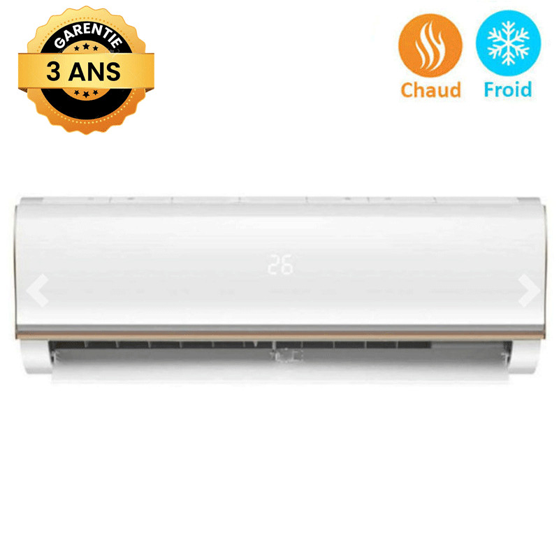 CLIMATISEUR MIDEA MSAF-12HRN1 12000 BTU CHAUD & FROID - BLANC