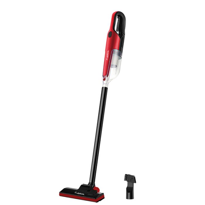 ASPIRATEUR BALAI 2EN1 LEXICAL LVC-4010 400W - ROUGE