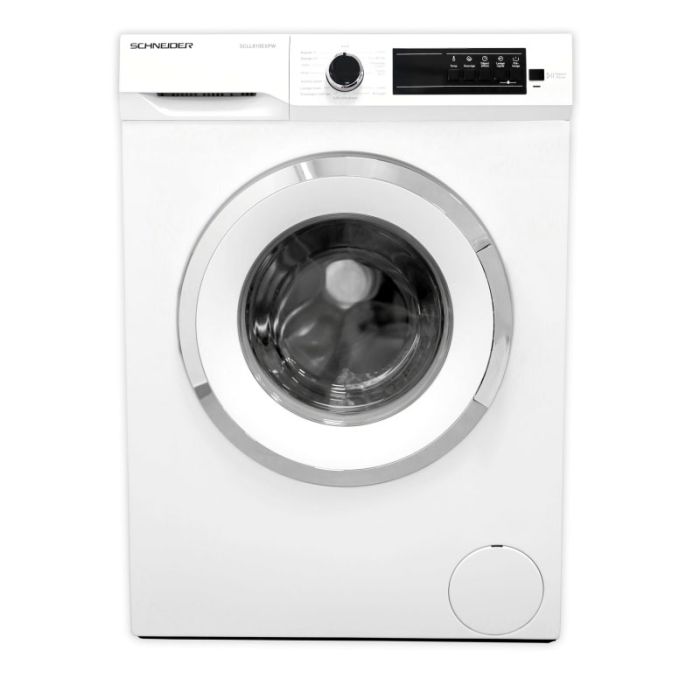 Lave linge Frontal SCHNEIDER SCLL810EXPW 8Kg + Gel Machine JUDY 2.6L