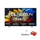 Tv TCL 75'' Smart Google C655 QLED 4K