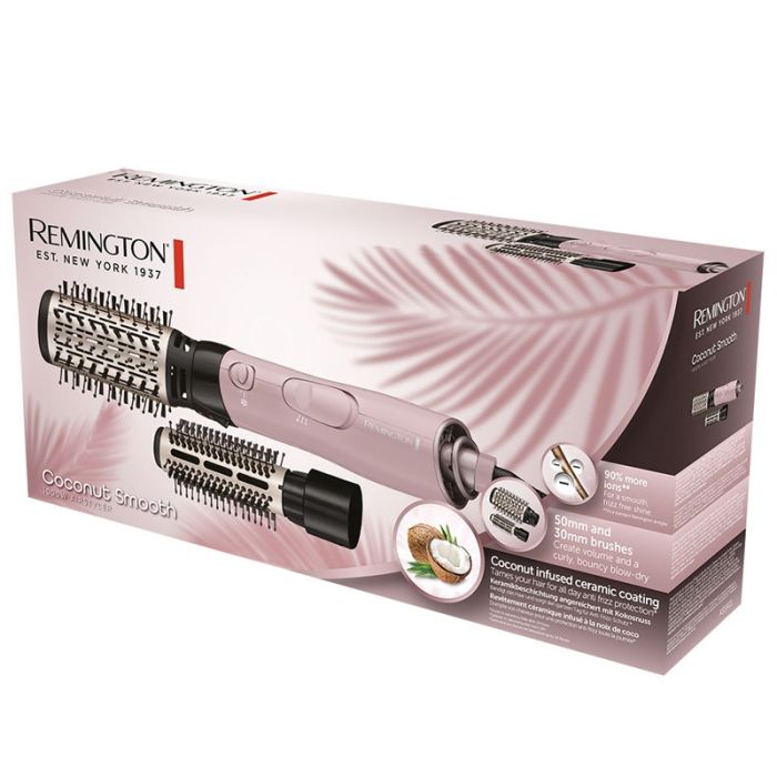 Brosse Soufflante REMINGTON Coconut Smooth AS5901 1000W - Rose