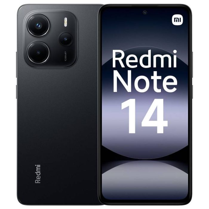 Smartphone Xiaomi Redmi Note 14 8Go 128Go - Noir nuit