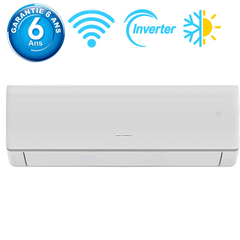 Climatiseur Gree 9000 BTU Inverter Tropicalisé Smart Chaud Froid Blanc