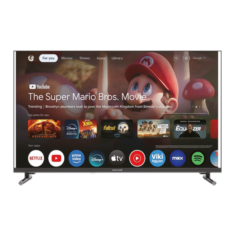 Tv Led MAXWELL 40" MG60 HD Smart avec Recepteur Integre - Noir
